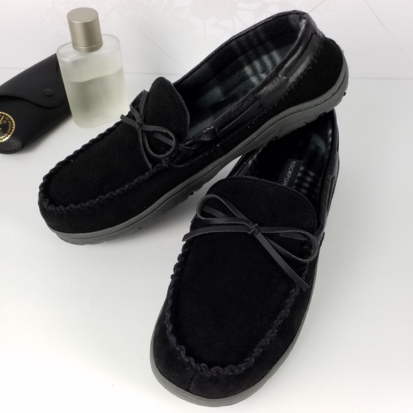 rockport memory foam slippers